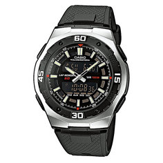 Часы Casio Collection Aq-164w-1a Black/Grey