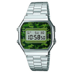 Часы Casio Collection A-168wec-3e Grey/Green