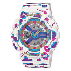 Часы детские Casio G-Shock Baby-g Ba-110fl-7a White/Purpule