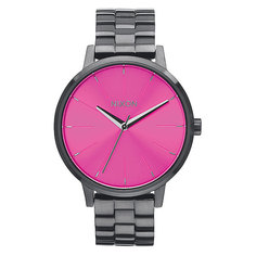 Часы женские Nixon Kensington Gunmetal/Pink Sunray