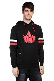 Кенгуру K1X Leaf Hockey Hoody Black/Red