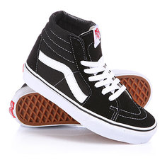 Кеды кроссовки высокие Vans Sk8-Hi Black/White