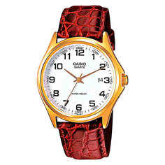 Часы Casio Collection Mtp-1188pq-7b Gold/Red