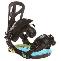 Крепления для сноуборда женские Roxy Team Bind Black