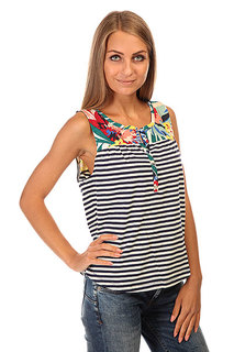 Майка женская Roxy First J Kttp Teeny Stripe Eclipse