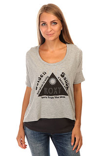 Футболка женская Roxy Parson J Kttp Heritage Heather