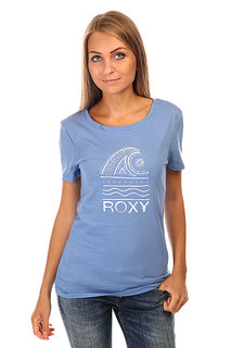 Футболка женская Roxy Itty Doty Wave J Tees Morning Sky