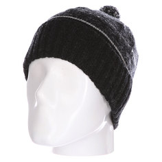 Шапка с помпоном женская Burton Minow Beanie True Black