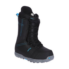 Ботинки для сноуборда Burton Invader Black/Cyan