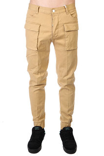 Штаны прямые CLWR Cuff Chino Camel