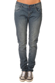 Джинсы узкие женские Zoo York Gm Skinny Liberty Wash