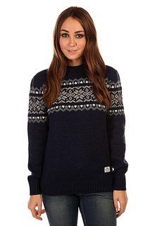 Свитер женский Penfield Hickman/Knitted Crew Navy