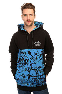 Shweyka Blur Hoodie Turquoise/Black