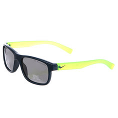 Очки Nike Champ Space Blue/Matte Crystal Volt Grey W/Silver Flash Lens