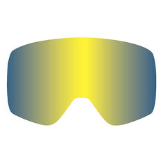 Линза для маски Dragon Nfx Rpl Lens Yellow Blue Ionzd One