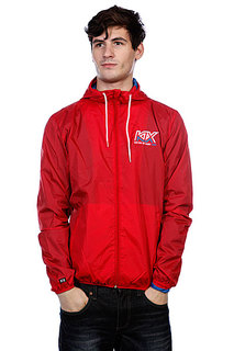 Ветровка K1X Track Logo Windbreaker Red/White