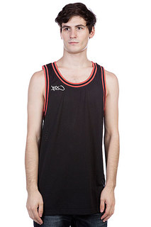 Майка K1X Hardwood Big Hole Mesh Double X Jersey Black/Red