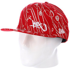 Бейсболка New Era K1X NewEra K1X Let The Chain Hang Low Cap Red