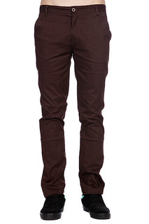 Штаны Enjoi Boo Khaki Slim Straight Chino Brown