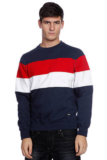 Свитшот Zoo York Striped Crew Navy