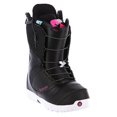 Ботинки для сноуборда женские Burton Mint Black/White/Pink