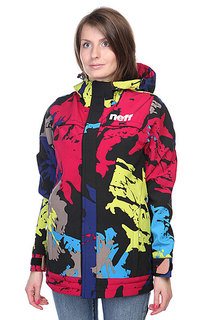 Куртка женская Neff Lush Softshell Brush Strike