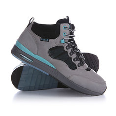 Кеды кроссовки высокие Huf Hr Gray/Aqua