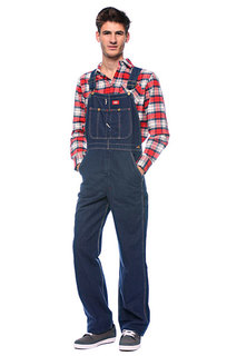 Комбинезон Dickies Duck Bib Overall Washed Indigo Denim