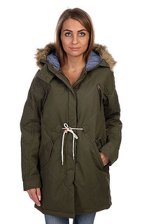 Куртка парка женская Burton Wb Barge Jkt Olive Night