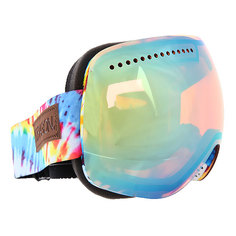 Маска для сноуборда Dragon APX Tiedye/Gold Ionized + Yellow Blue Ionized