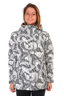 Куртка женская Roxy Jetty Typoswirl Bright White
