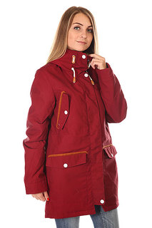 Куртка парка женская Colour Wear Range Parka Burgundy Clwr