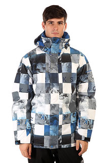 Куртка Quiksilver Mission Print Check_kaspers Snow