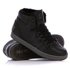 Зимние кеды Globe Destroyer Mid Fur Black/Vintage Black