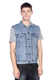 Жилет Globe Goodstock Denim Vest Stone Wash