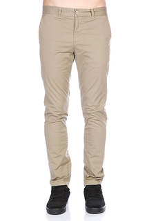 Штаны узкие Globe Goodstock Chino Stone