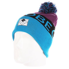 Шапка с помпоном Globe Deckhand Beanie Teal