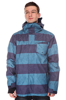 Куртка Quiksilver Mission System Printed Jacket Moroccan Blue