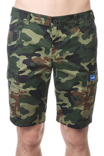 Шорты Skills Cargo Shorts 2 Green Camo