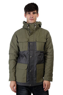 Куртка Quiksilver Longbay Wool Dusty Olive
