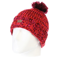 Шапка с помпоном женская Burton Saltnpepper Beanie Sangria