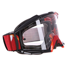 Маска для мотоспорта Oakley Proven Mx Red Victory Stripes Clear
