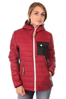 Пуховик женский Colour Wear Cub Jacket Burgundy Clwr