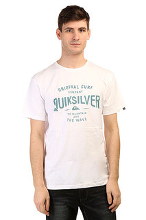 Футболка Quiksilver Clastegeeclaiit Tees White