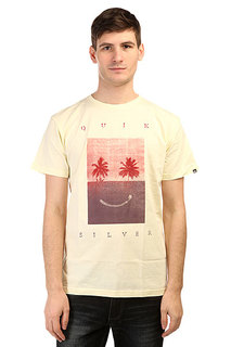 Футболка Quiksilver Classteesadbet Tees Transparent Yellow
