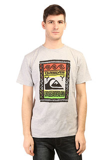 Футболка Quiksilver Classteewallstr Tees Athletic Heather