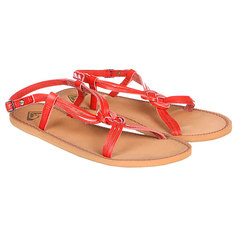 Шлепанцы женские Roxy Solaris Eu J Red
