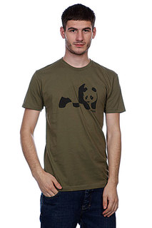 Футболка Enjoi Easy Print Panda Premium Army