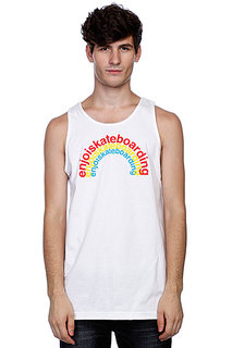 Майка Enjoi Primary Arc Tank Top White