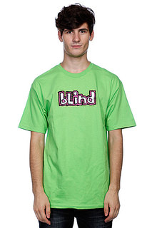 Футболка Blind Fluorescent Og Logo Lime